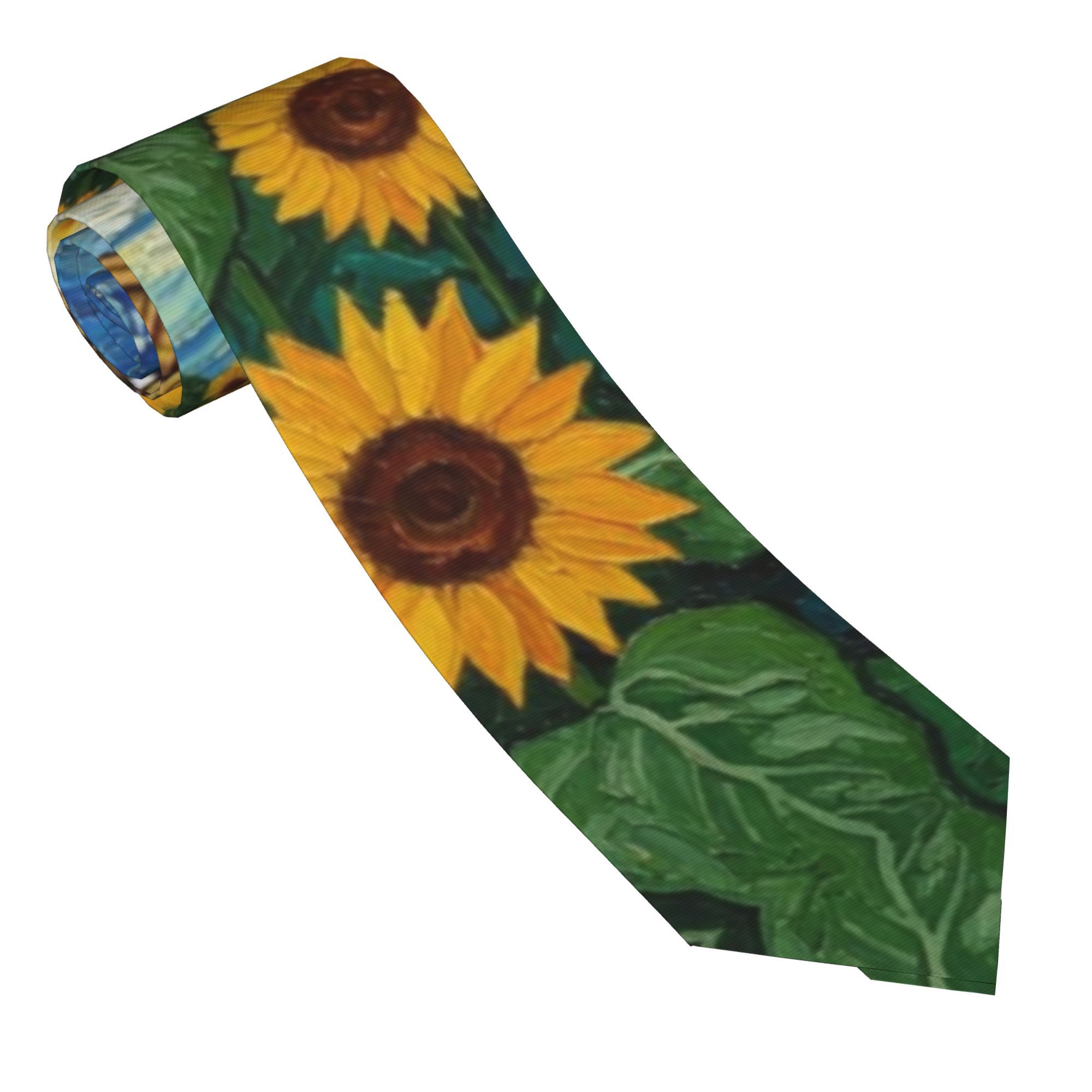 Men Accessories Elegant - Dasi Van Gogh, Dasi Leher Bermotif,