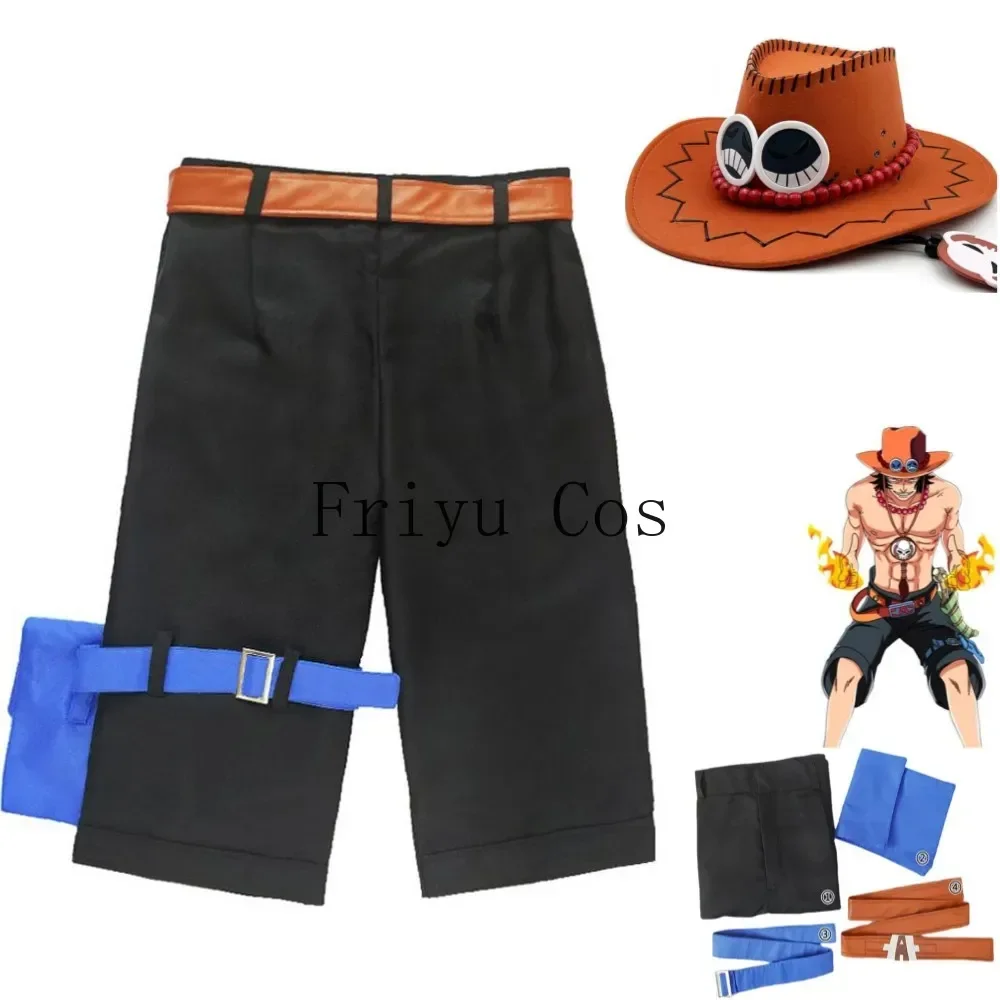 Men'S Suit Accessories - Kostum Cosplay Anime Portgas·D· Ace Bajak