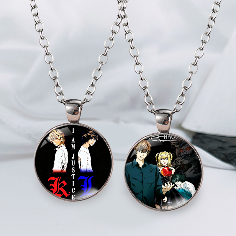 Men Accessories Necklace - Kalung Permata Waktu Death Note untuk