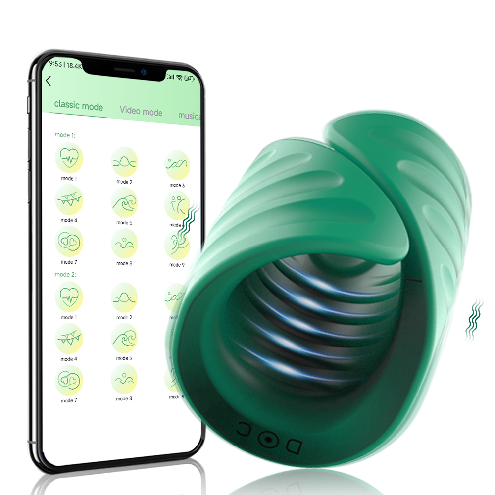Men Accessories App - Kontrol Aplikasi Penggetar Latihan Penis Masturbator