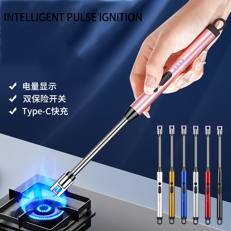 Lighter Windproof - Korek api elektrik kreatif, artefak dapur