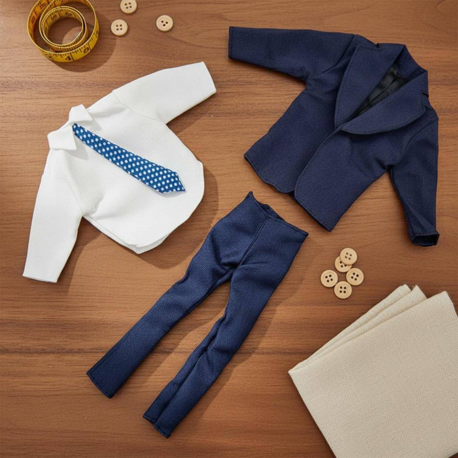 Men'S Accessories Wardrobe - Setelan Boneka Pria Pakaian Kain Mewah