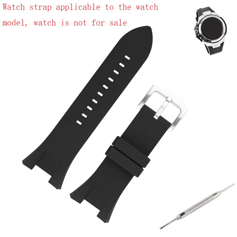 Men'S Accessories Armani - Aksesori Tali Jam Tangan Karet Pria