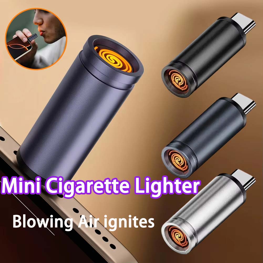 Pemantik Rokok Ponsel Mini Tip - Lighter Windproof ulasan dan harga