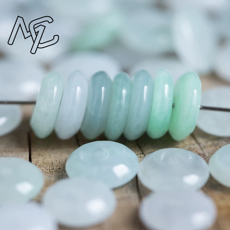 10 Buah Giok Putih Zamrud Alam - Men Accessories Necklace ulasan dan harga