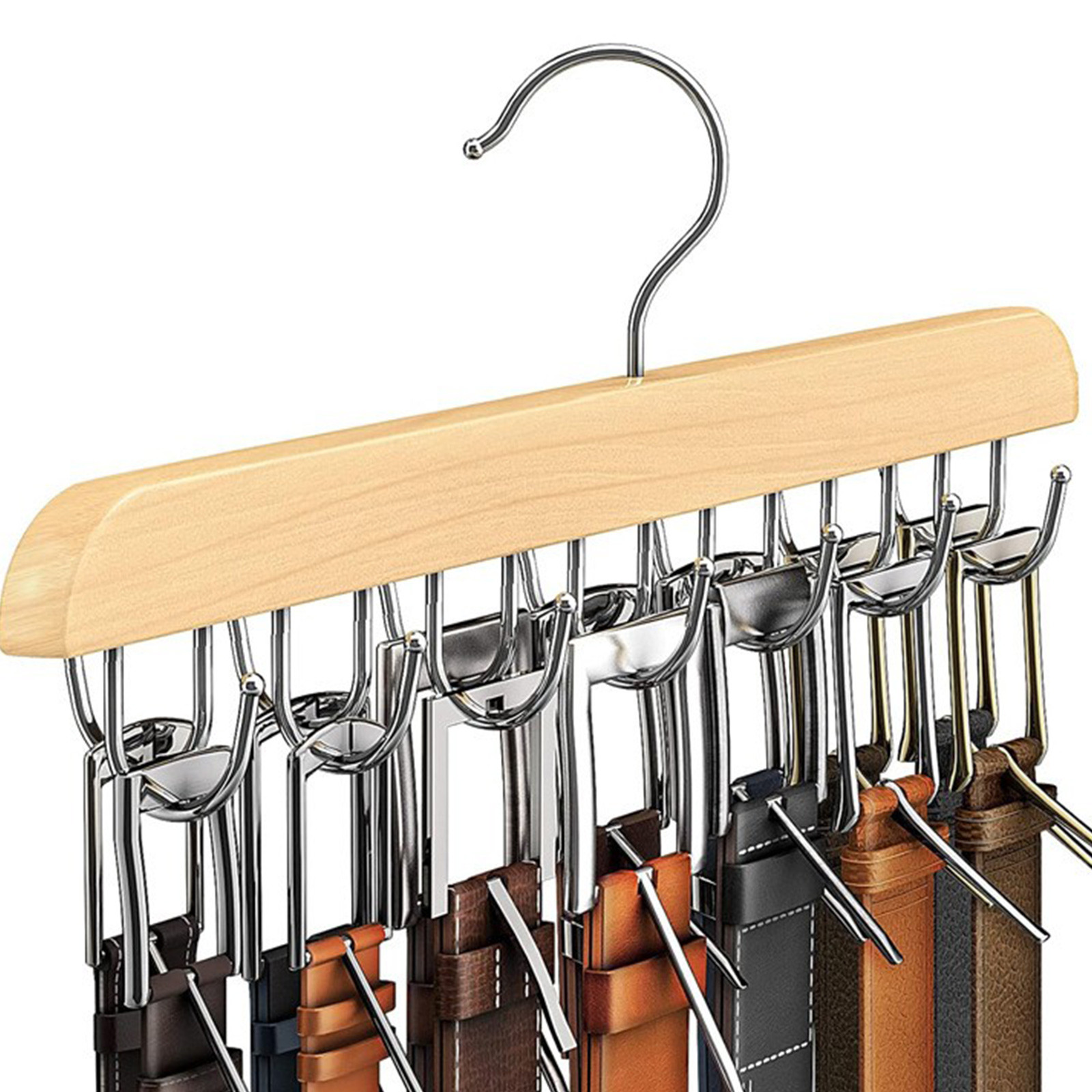 Rak sabuk kayu gantungan penyi - Men'S Accessories Wardrobe ulasan dan harga