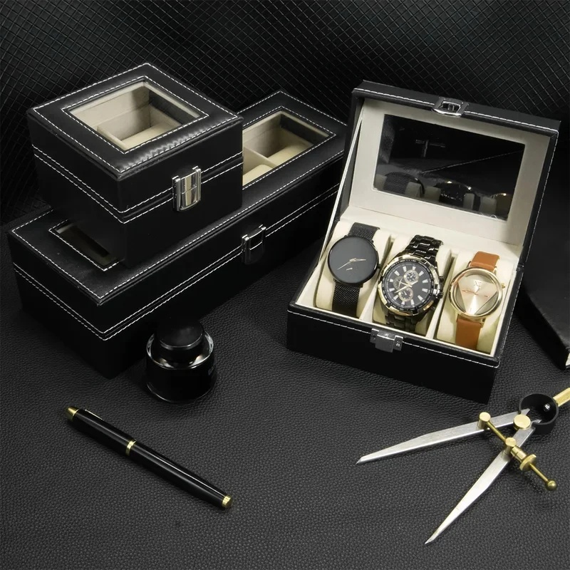 Kotak Penyimpanan Jam Tangan B - Men Accessories Organiser ulasan dan harga