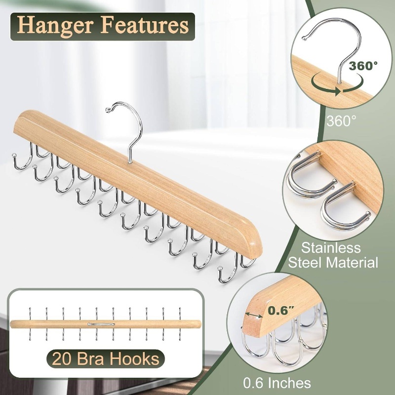 Gantungan Dasi Kayu Rak Sabuk  - Men'S Accessories Wardrobe ulasan dan harga