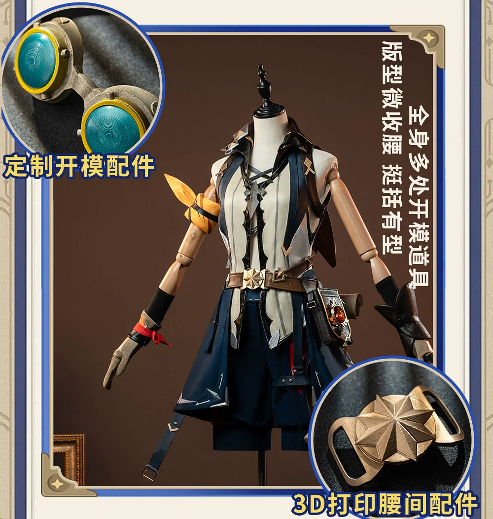 Kostum Cosplay Petualang Benne - Men'S Suit Accessories ulasan dan harga