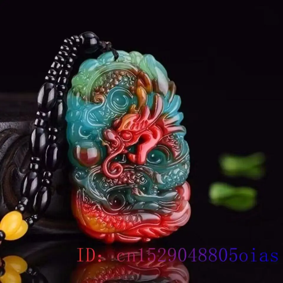 Kalung liontin naga giok asli, - Men Accessories Necklace ulasan dan harga