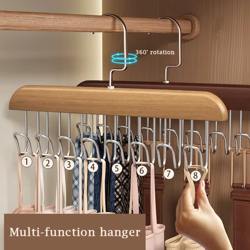 Gantungan Sabuk Kayu Solid 8 P - Men'S Accessories Wardrobe ulasan dan harga
