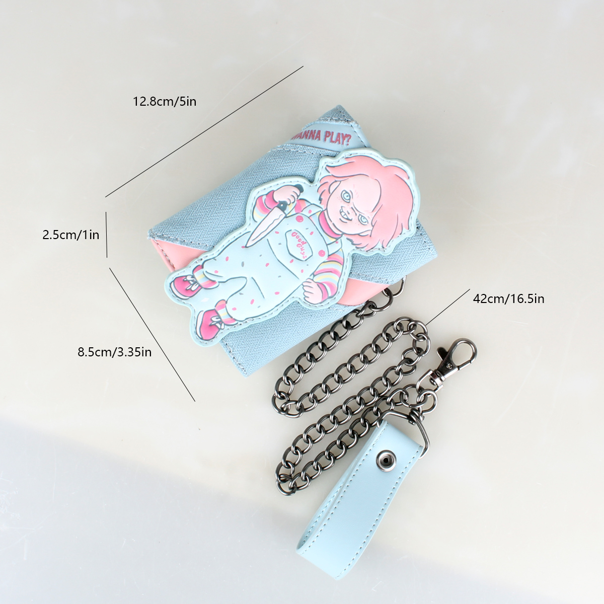Dompet Rantai Lipat Tiga yang  - Men Accessories Photos ulasan dan harga