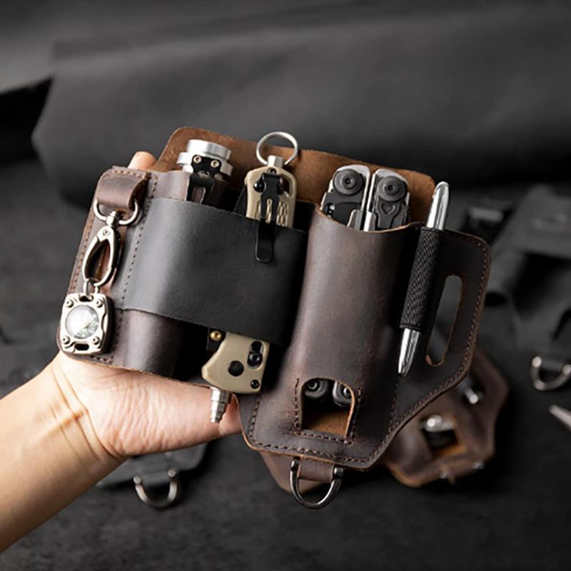 Dompet kulit EDCs pria, penyus - Men Accessories Organiser ulasan dan harga