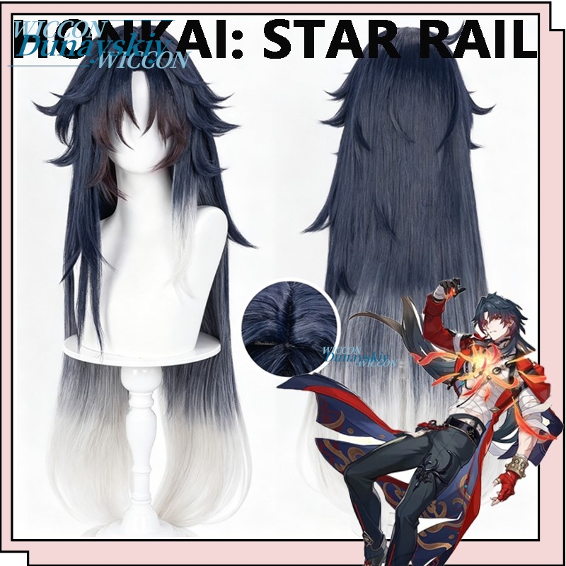 Wig Cosplay Game Honkai Star R - Men'S Suit Accessories ulasan dan harga
