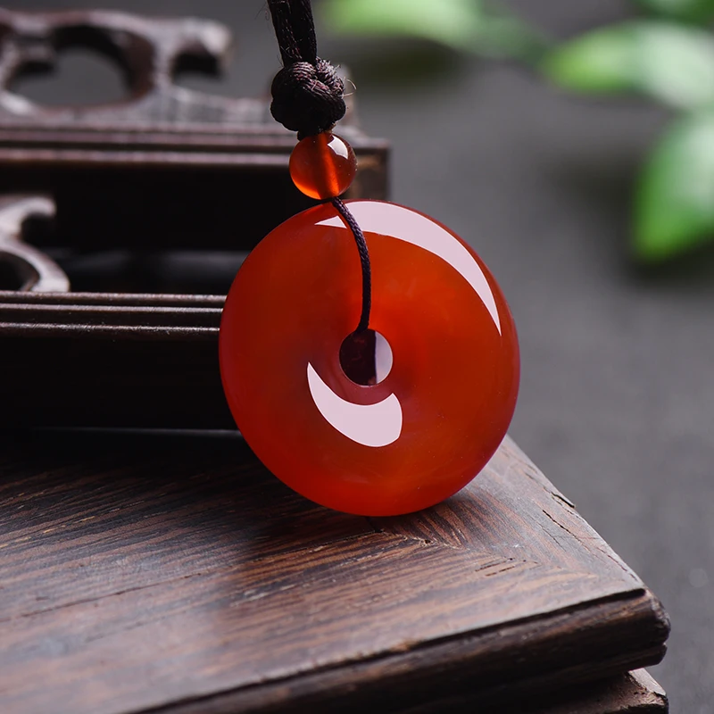 Alami Multiwarna Jade Donat Li - Men Accessories Necklace ulasan dan harga