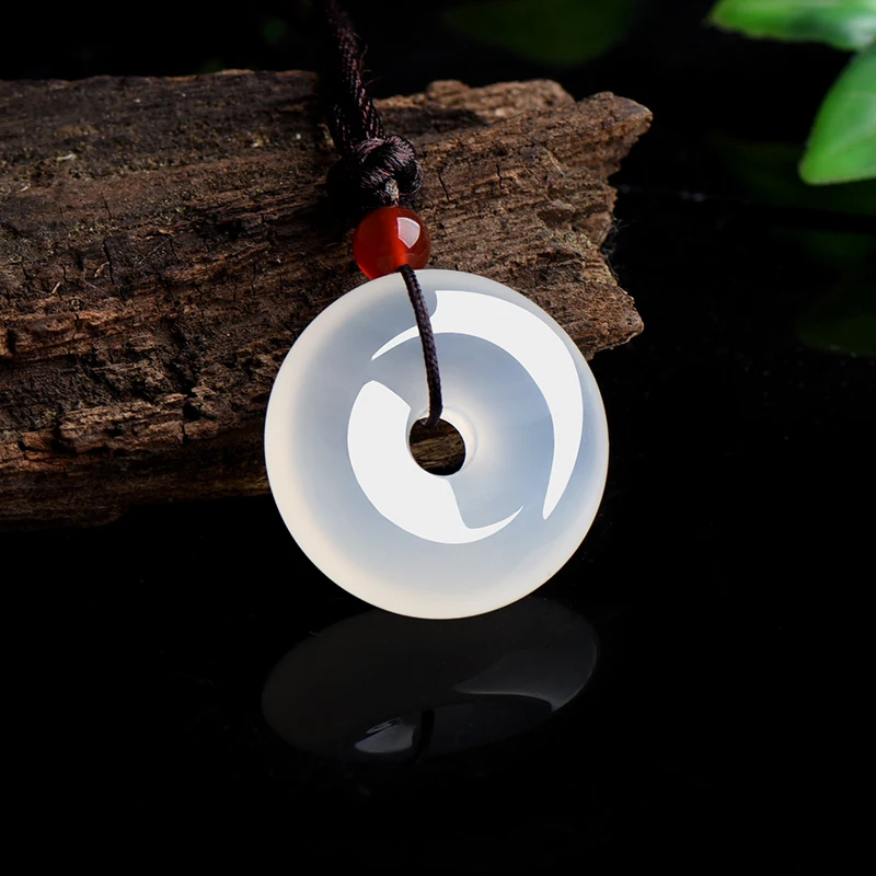 Alami Multiwarna Jade Donat Li - Men Accessories Necklace ulasan dan harga