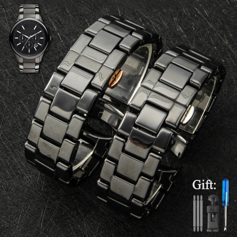 Tali Jam Tangan Keramik untuk  - Men'S Accessories Armani ulasan dan harga