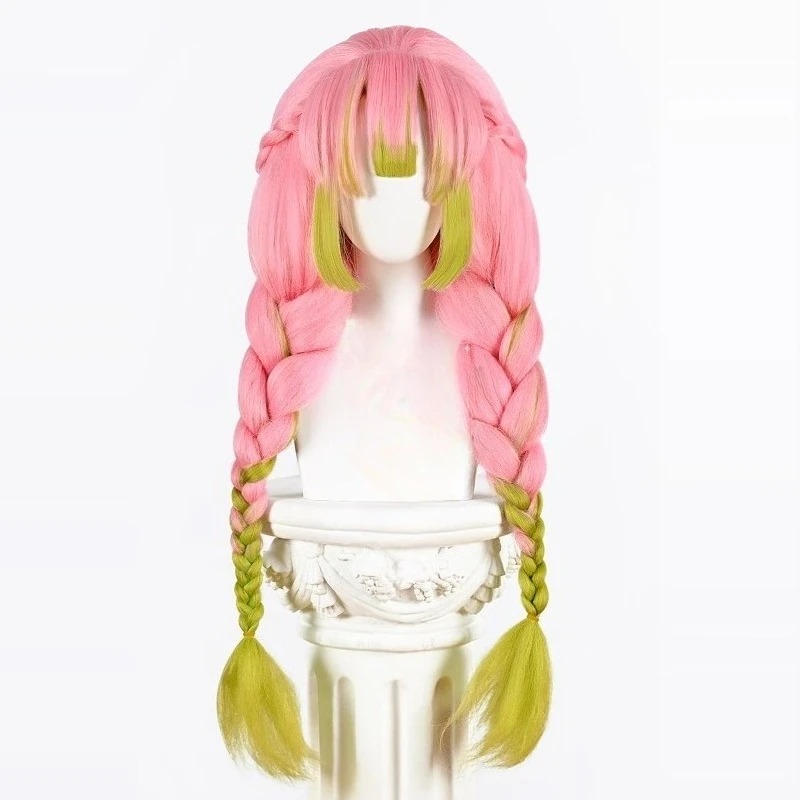 Wig Cosplay Kanroji Mitsuri Ra - Men'S Suit Accessories ulasan dan harga