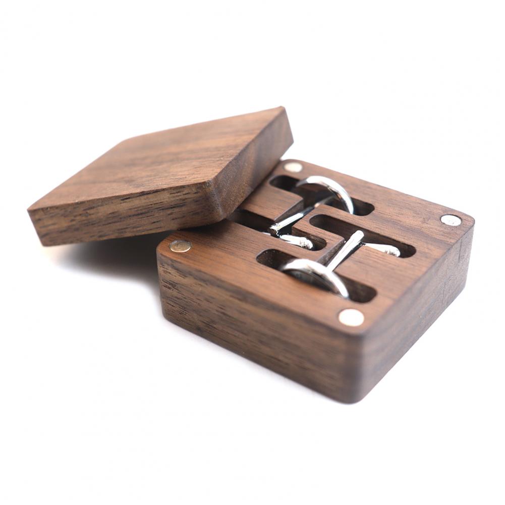 Kotak Kancing Manset Walnut Ka - Men Accessories Organiser ulasan dan harga