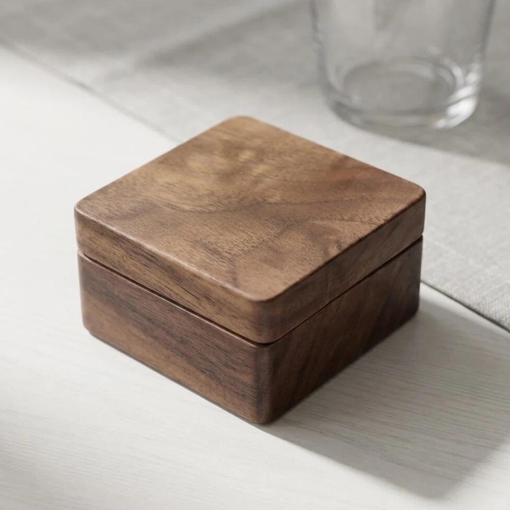 Kotak Kancing Manset Walnut Ka - Men Accessories Organiser ulasan dan harga