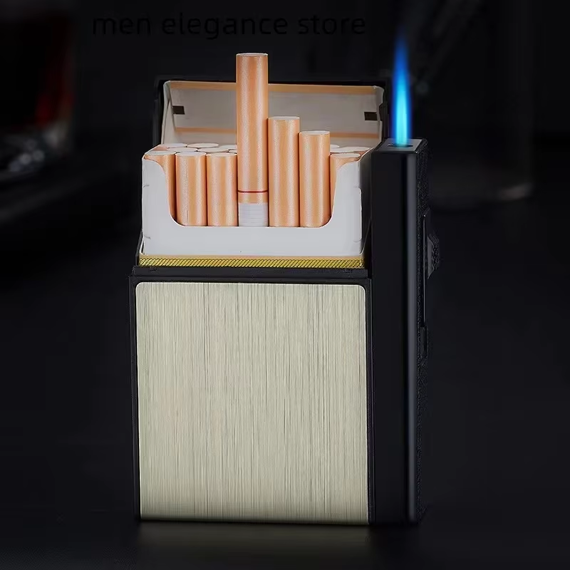 Kotak Rokok Logam Baru Dapat M - Lighter Windproof ulasan dan harga