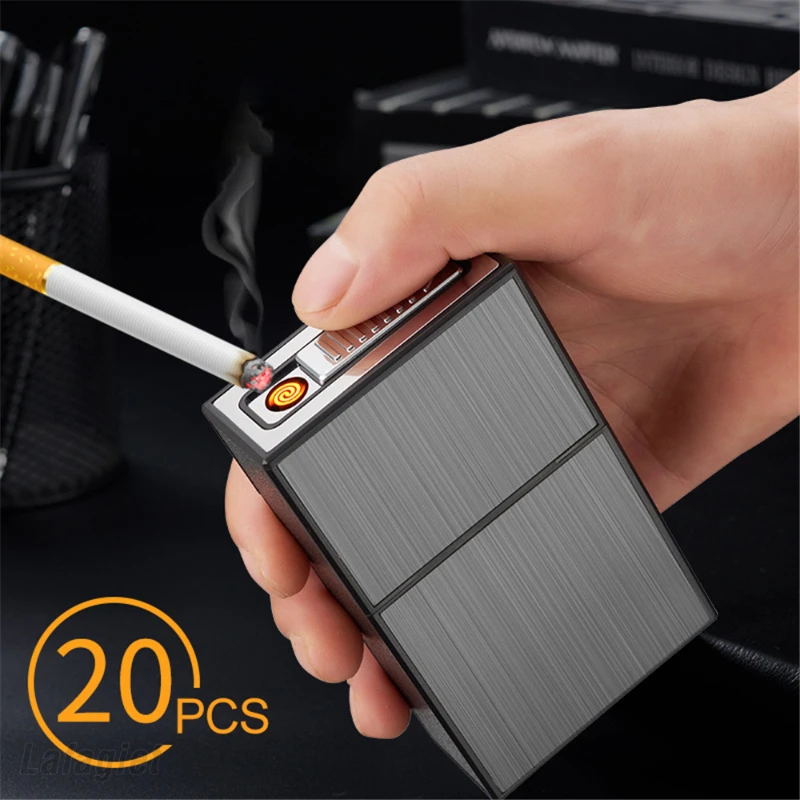 Kotak Rokok Logam Baru Dapat M - Lighter Windproof ulasan dan harga