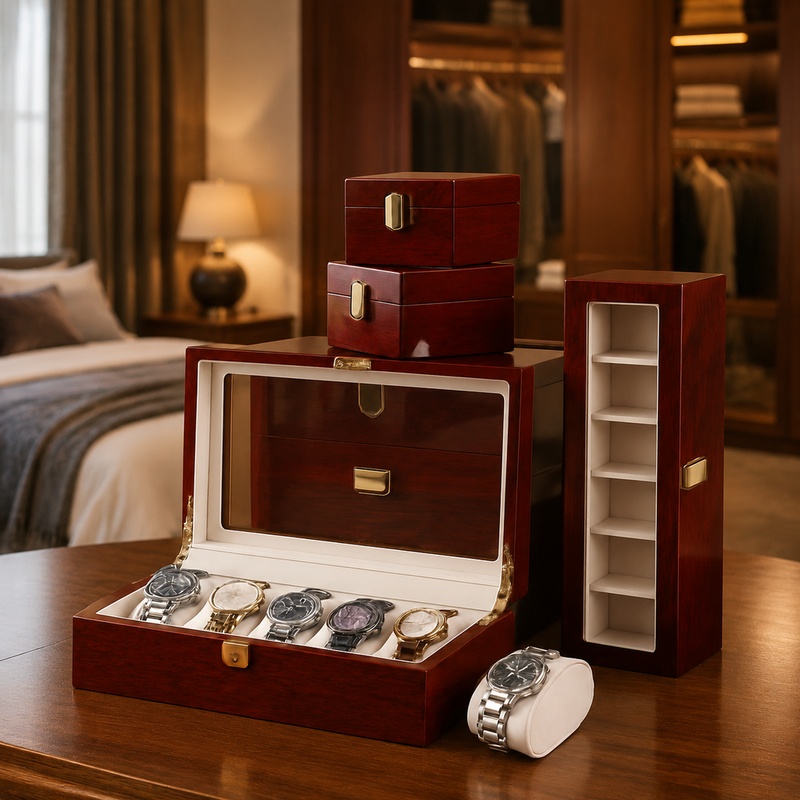Organizer Perhiasan dan Jam Ta - Men Accessories Organiser ulasan dan harga