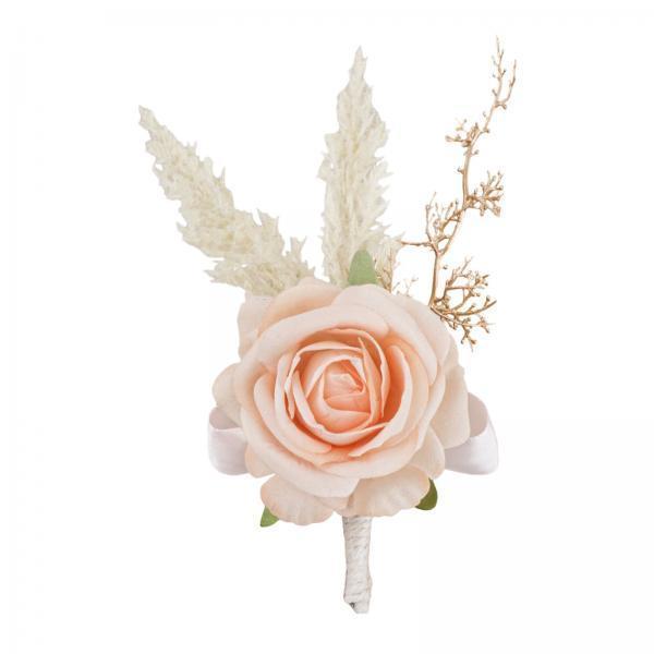 Boutonniere Mawar Elegan Buata - Men Accessories Elegant ulasan dan harga