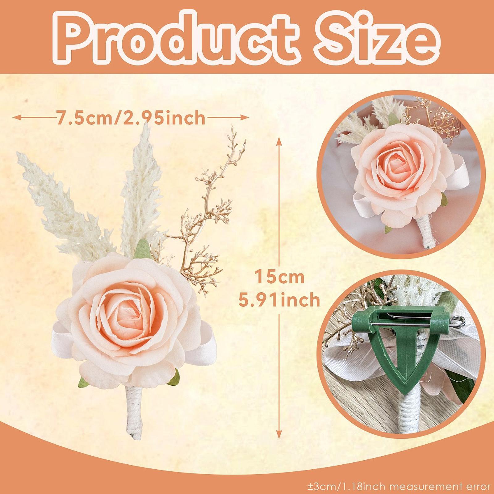 Boutonniere Mawar Elegan Buata - Men Accessories Elegant ulasan dan harga