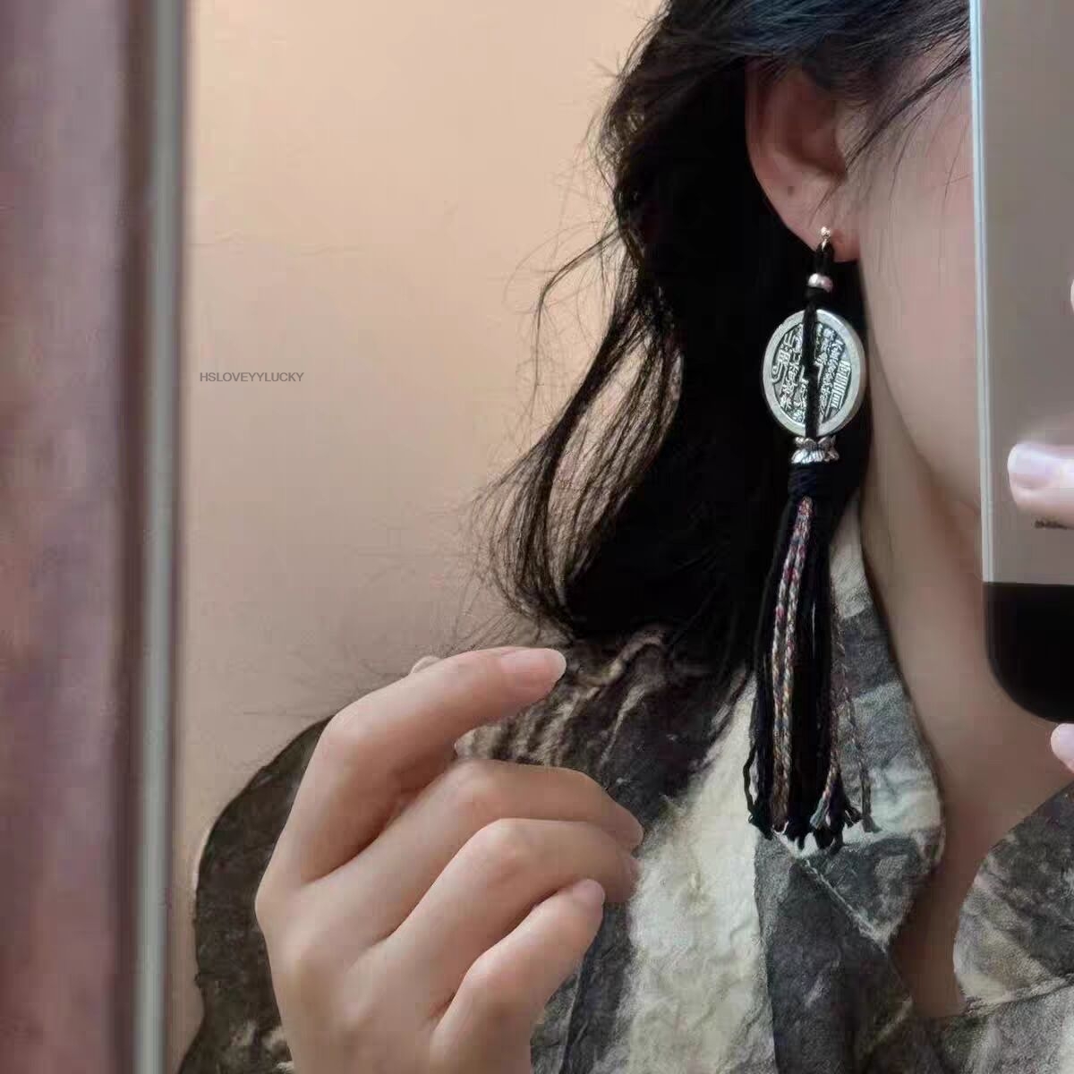 Anting Panjang Elegan Berbahan - Men Accessories Elegant ulasan dan harga