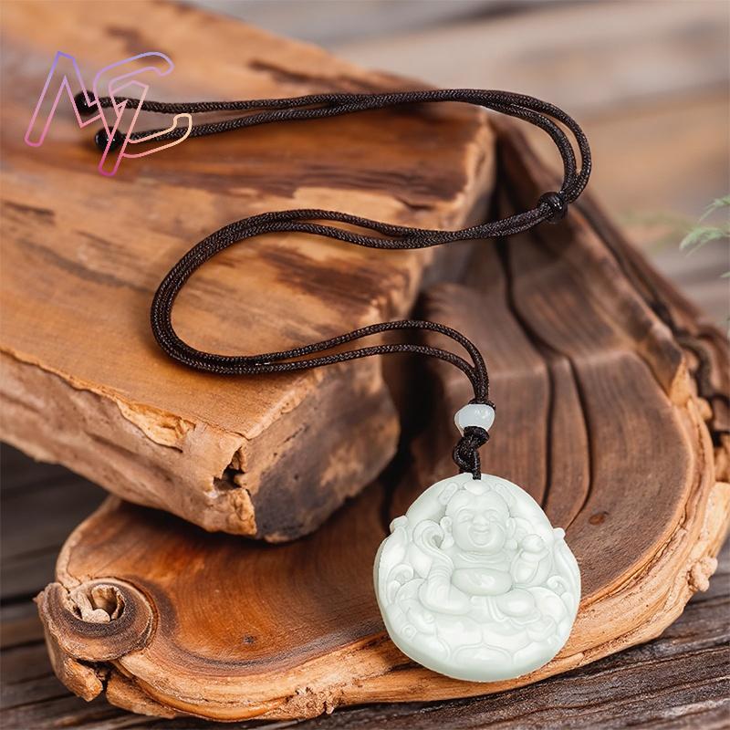Kalung Liontin Nezha Giok Asli - Men Accessories Necklace ulasan dan harga