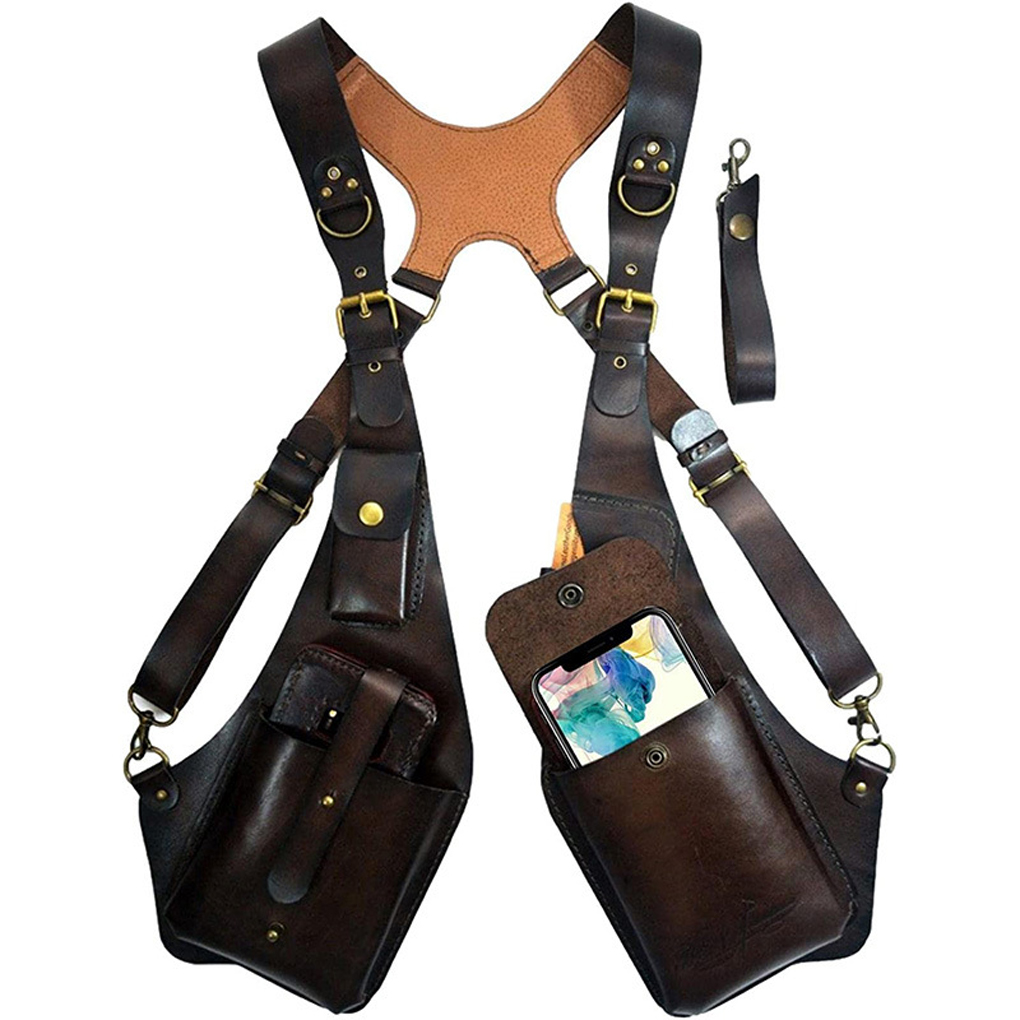 Tas Selempang Kulit Anti Malin - Men Accessories Box ulasan dan harga