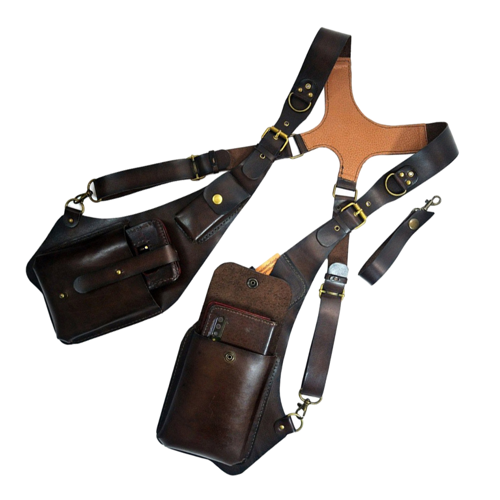 Tas Selempang Kulit Anti Malin - Men Accessories Box ulasan dan harga