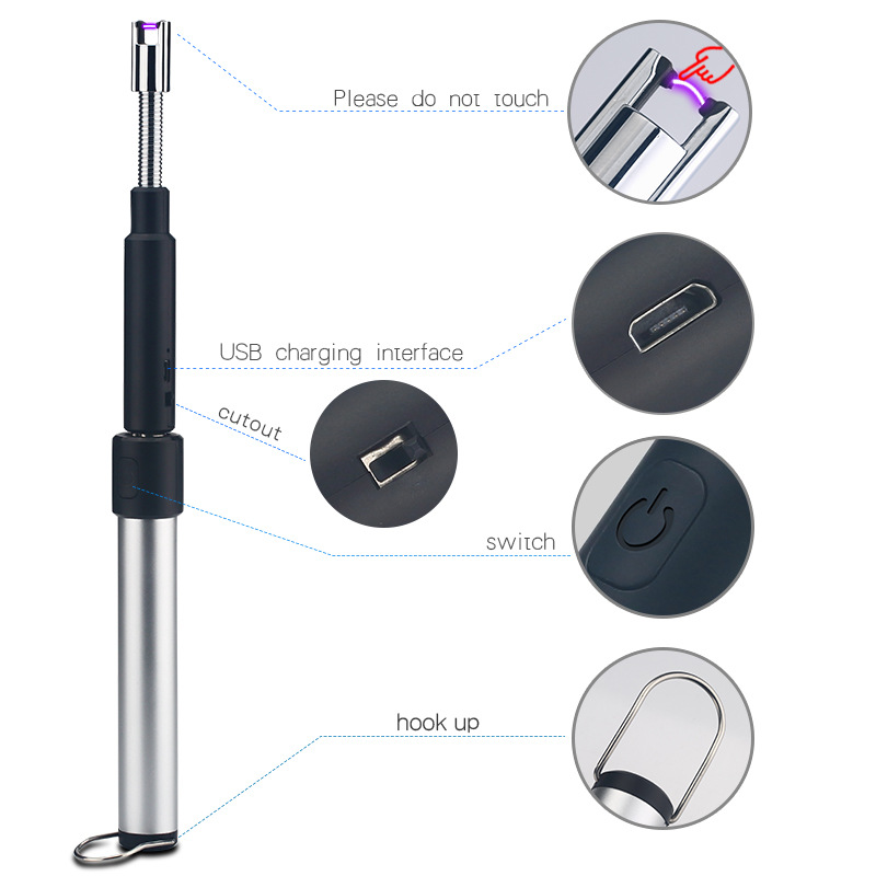 Pemantik Api Portabel Retrakti - Lighter Windproof ulasan dan harga