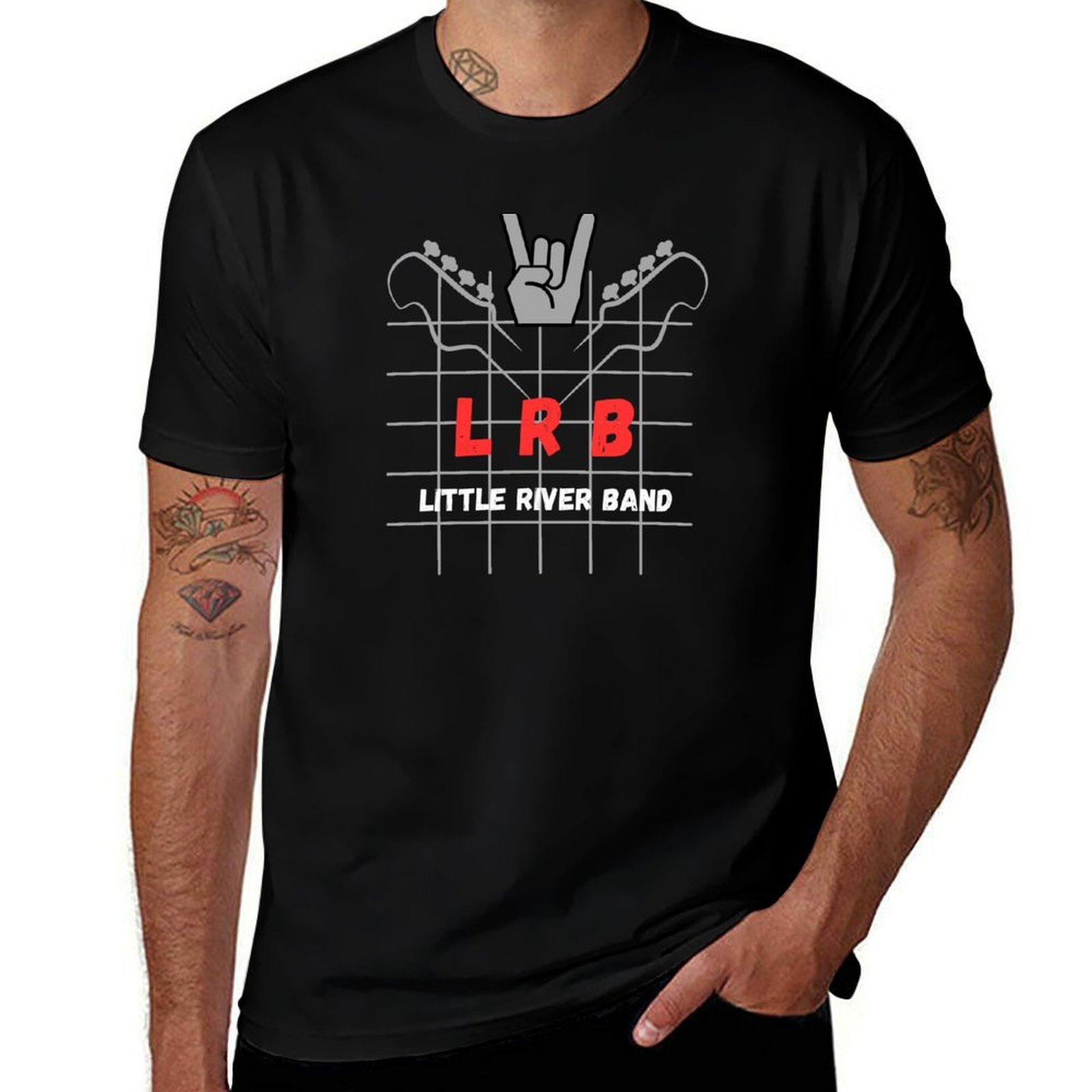 Kaos LRB-Little River Band unt - Men'S Accessories Wardrobe ulasan dan harga