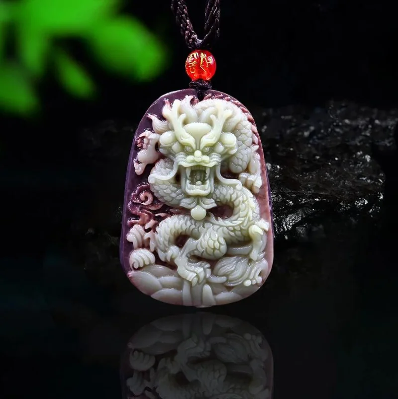 Kalung Liontin Naga Giok Jubah - Men Accessories Necklace ulasan dan harga